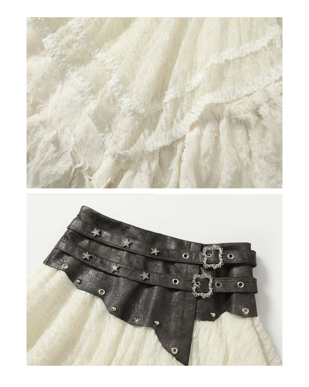 2-way Bare Top Asymmetrical Skirt　BT029