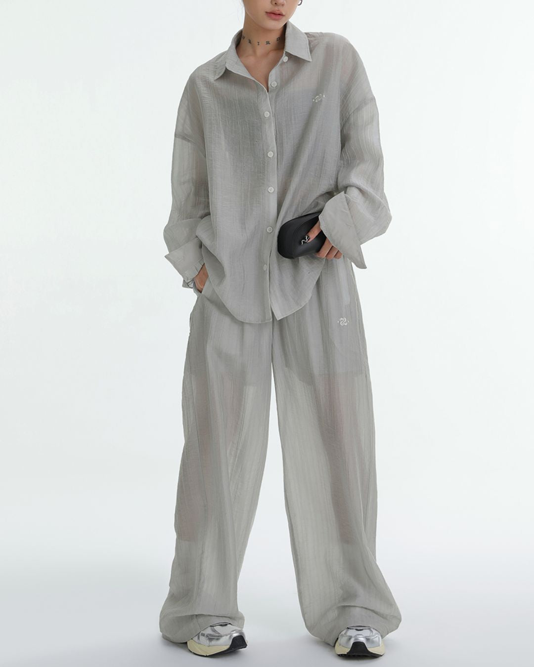 Sheer Set-up Pants　BT036