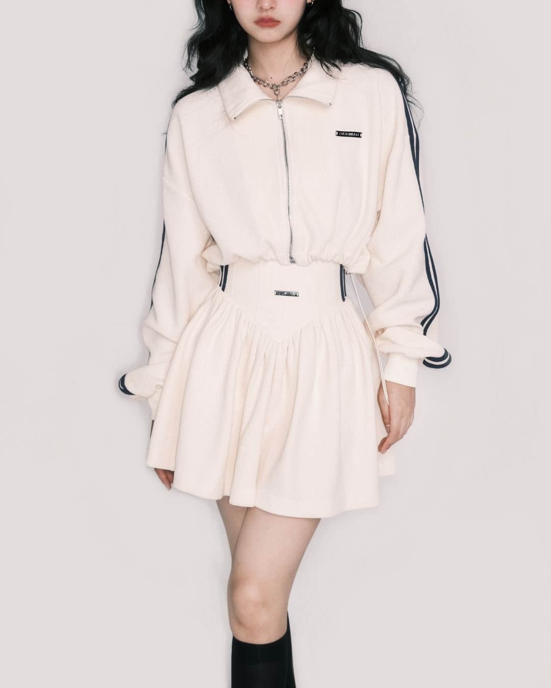 Sideline Cropped Sporty Tops　TP017