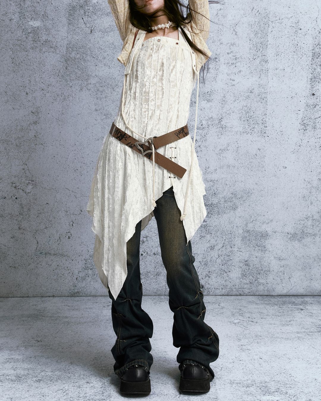 Butterfly Metal Buckle Belt　AC004