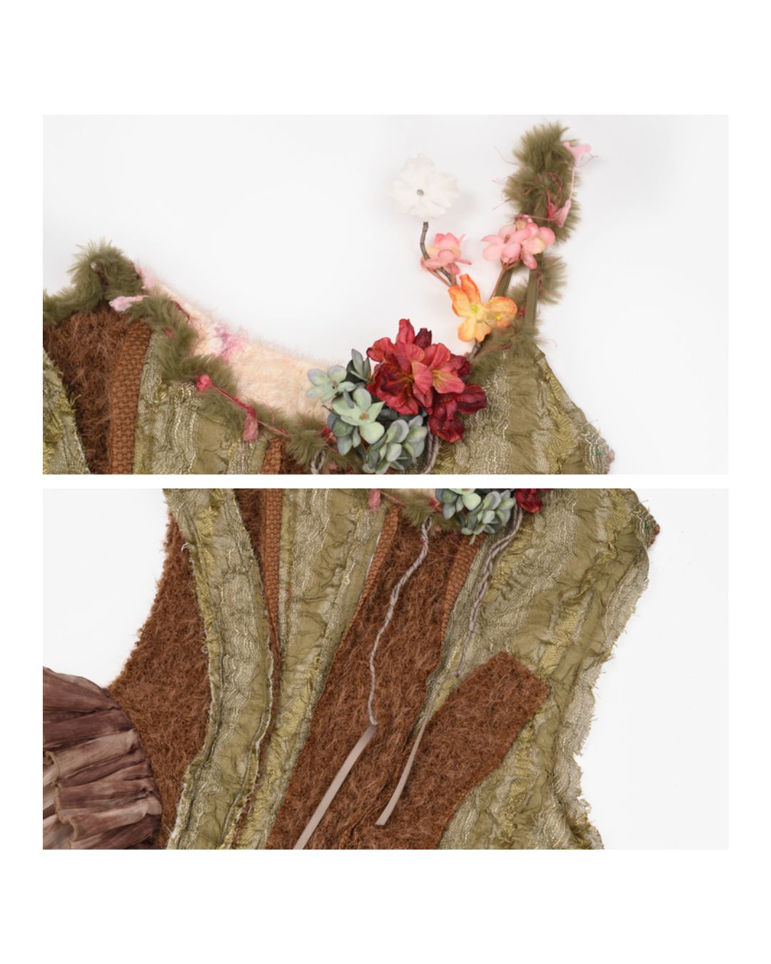 Forest Spirit One Shoulder Mini Dress　DR032