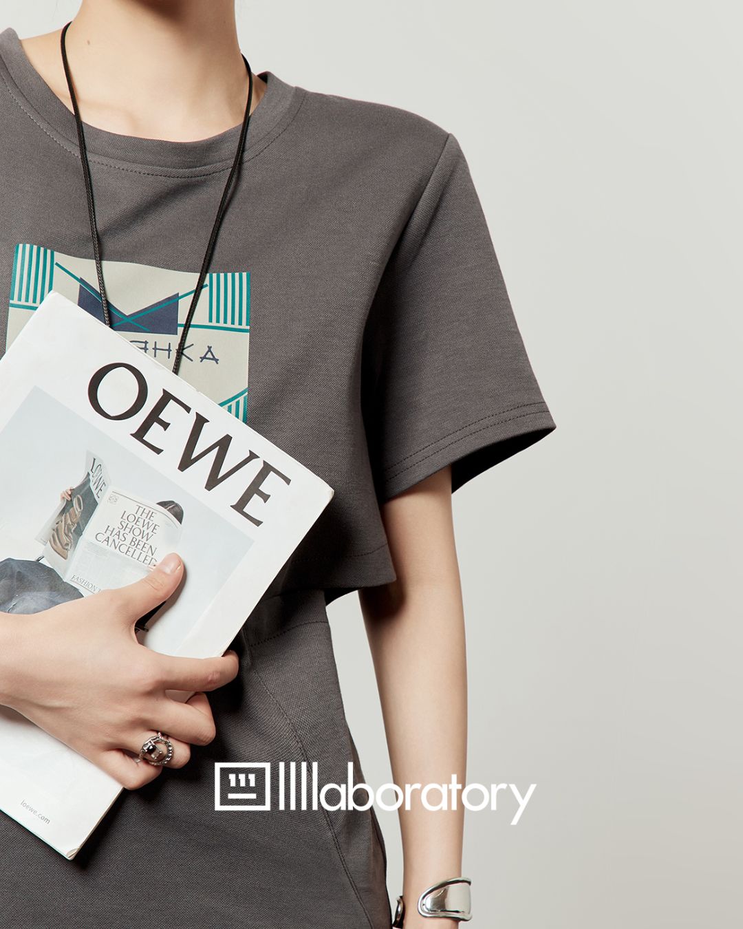 Side-open T-shirt Dress　DR044