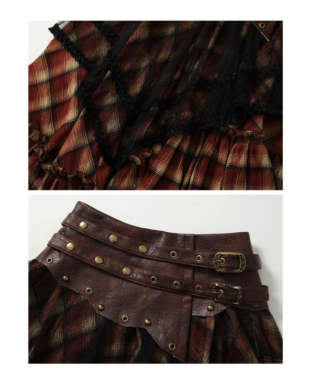 2-way Bare Top Asymmetrical Skirt　BT029