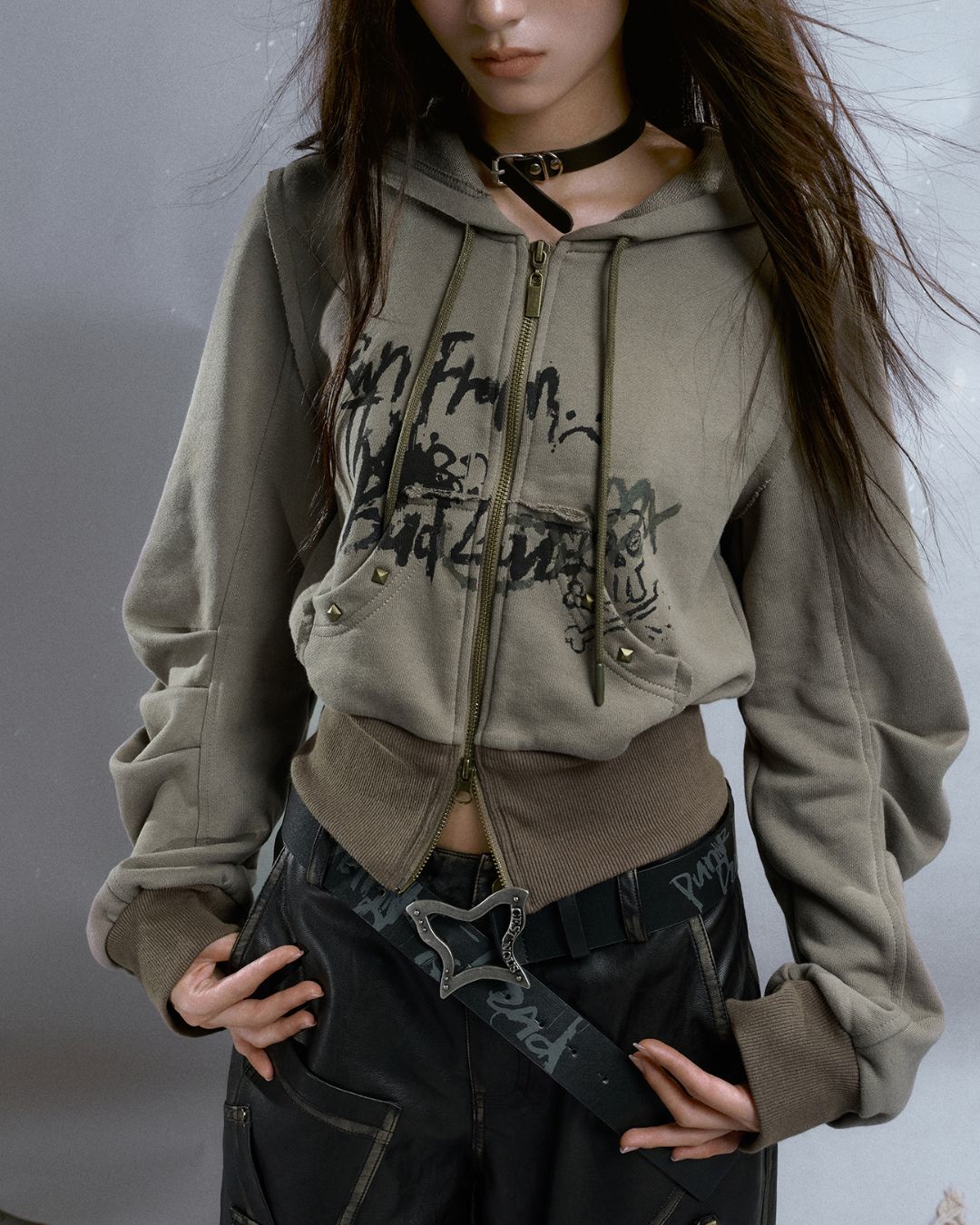 Butterfly Metal Buckle Belt　AC004