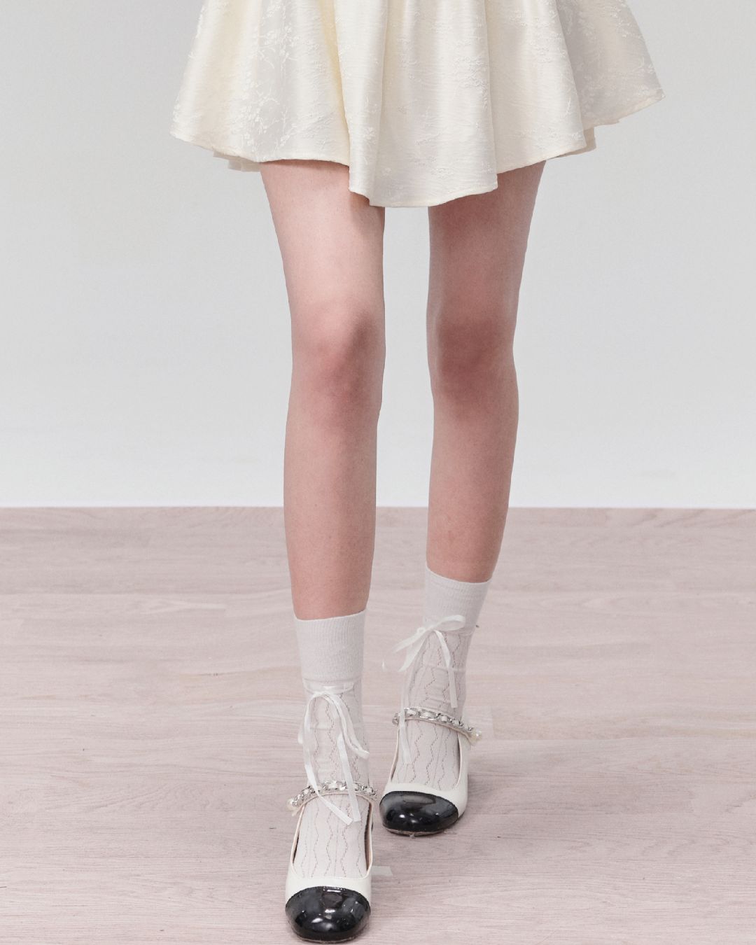 Lace Ribbon Socks　AC003