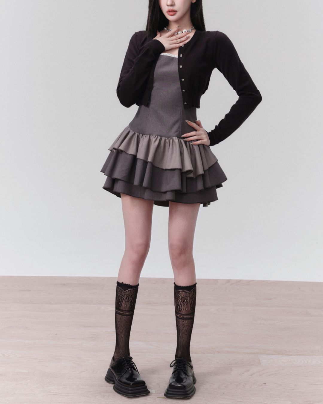 Lace Ribbon Socks　AC003