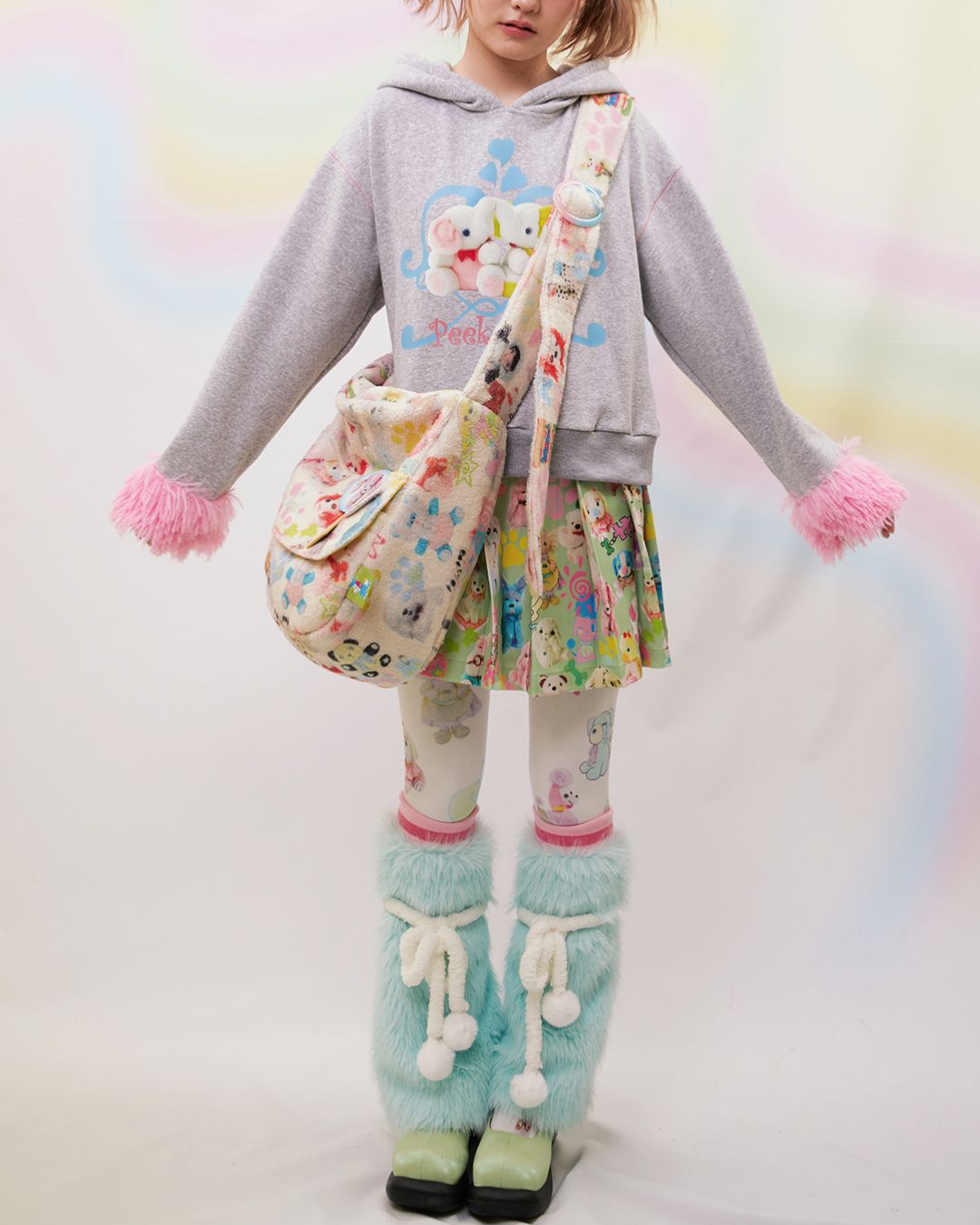 Toy Print Shoulder Bag　BG002