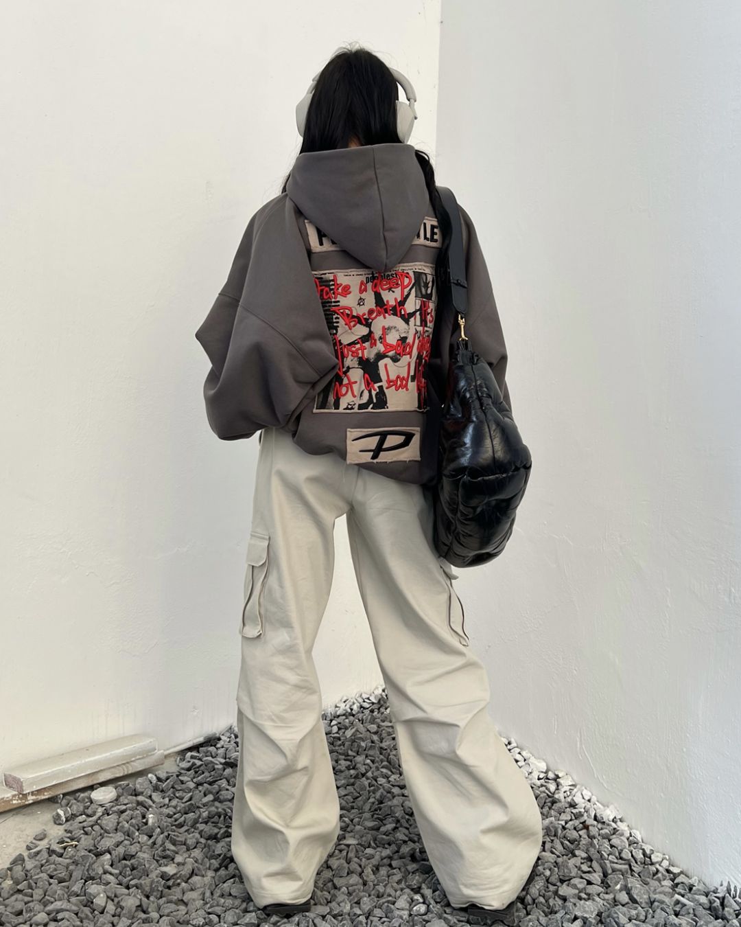 Back Print Design Hoodie　TP012