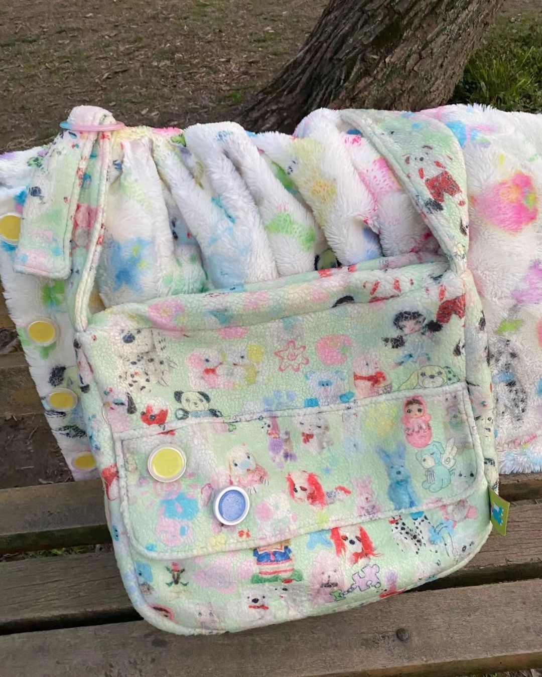 Toy Print Shoulder Bag　BG002