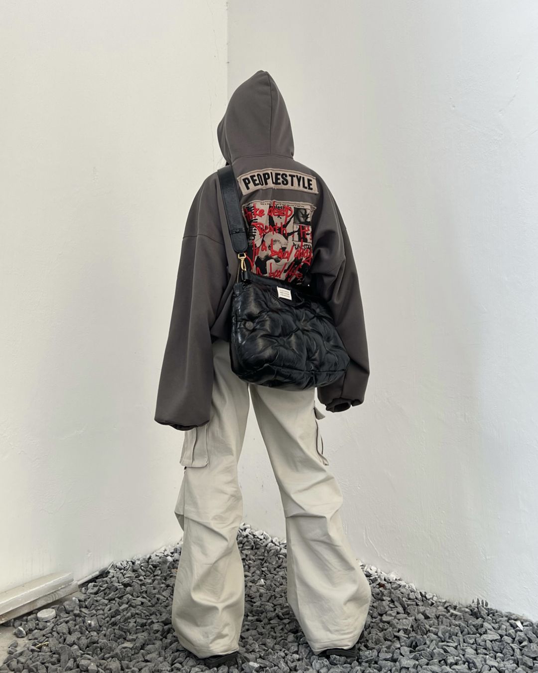 Back Print Design Hoodie　TP012