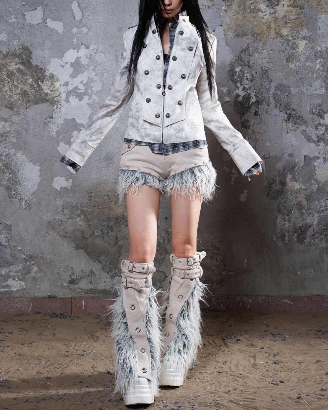 Fringe Design Leg Covers　AC002