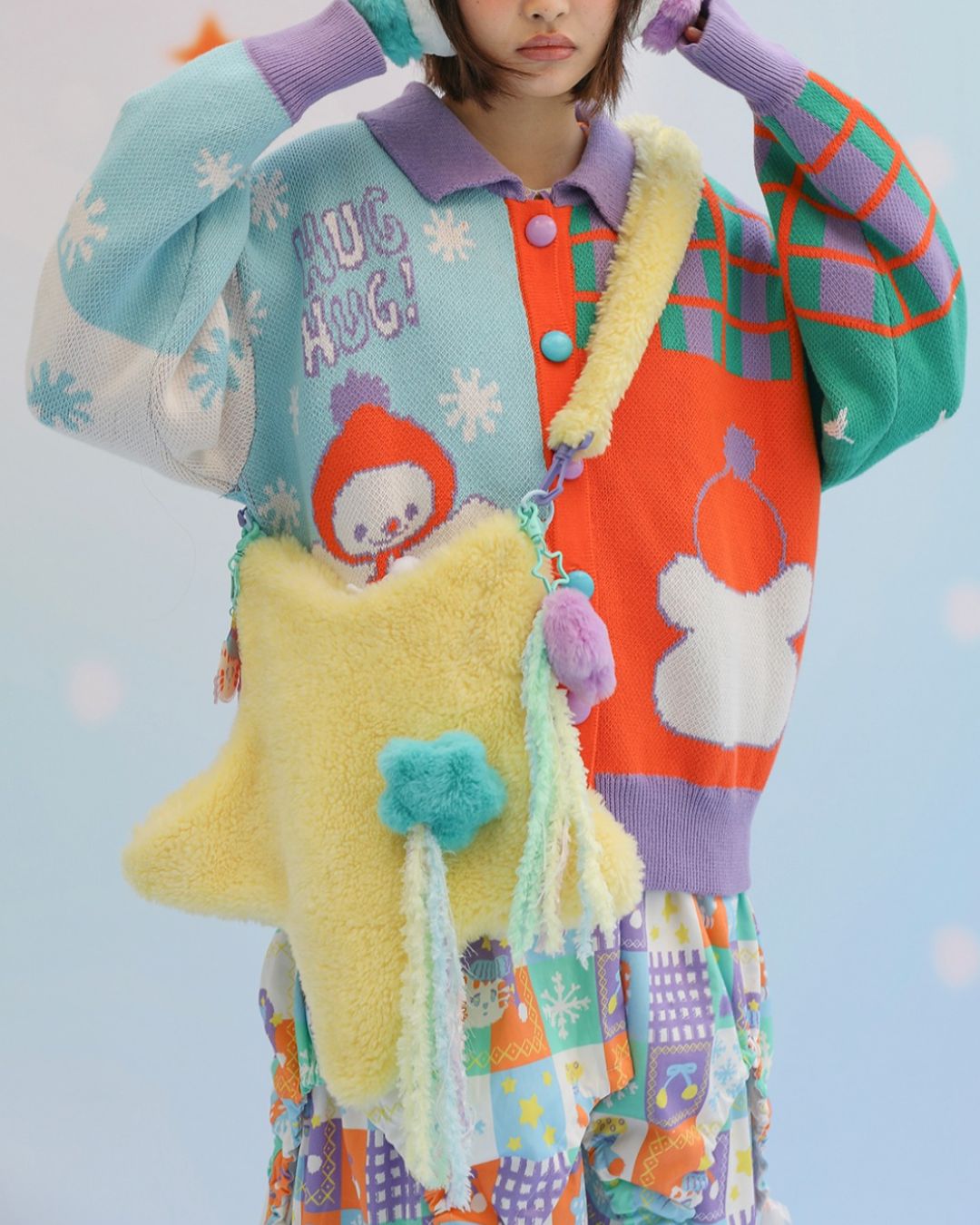 Star-shaped Messenger Bag　BG003