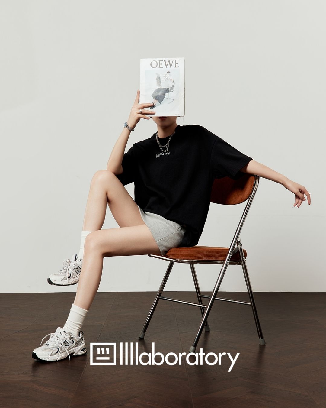 Multi-print Oversized T-shirt　TP057