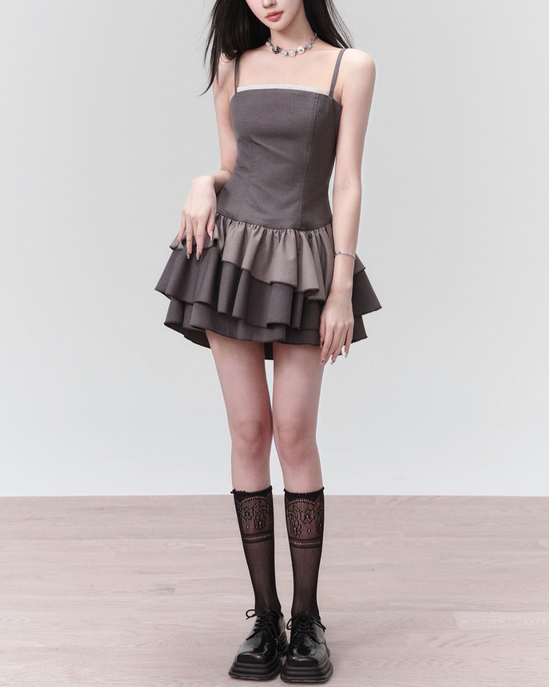 Lace Ribbon Socks　AC003