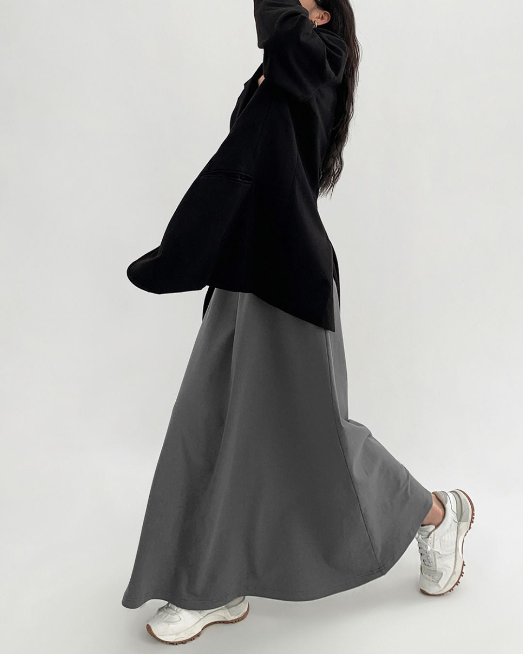 A-line Camisole Maxi Dress　DR046