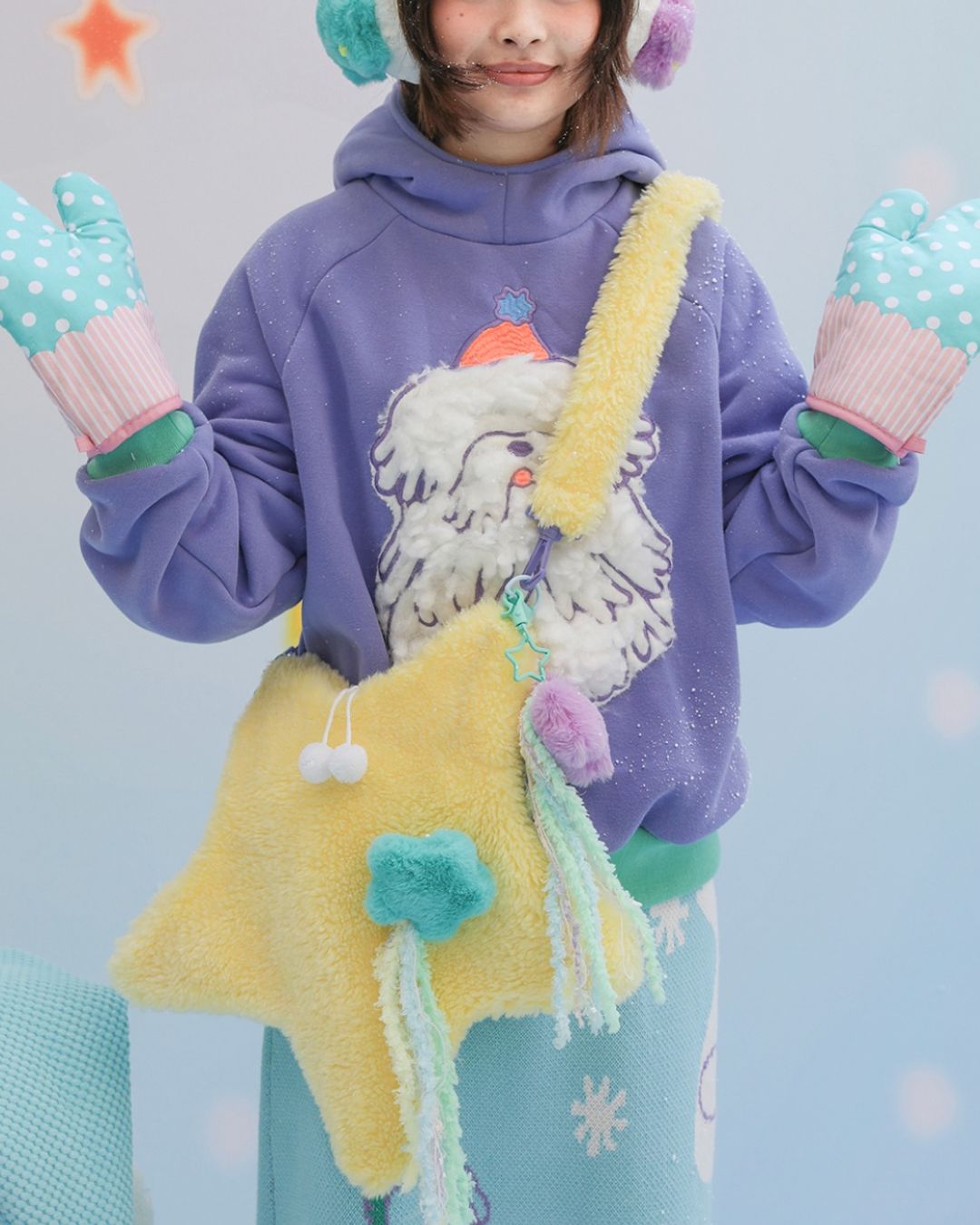 Star-shaped Messenger Bag　BG003