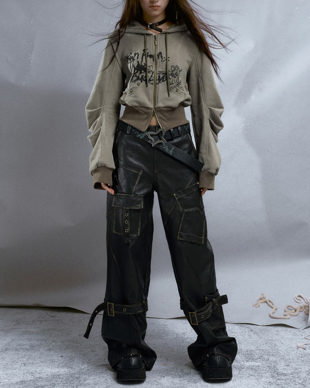 Butterfly Metal Buckle Belt　AC004