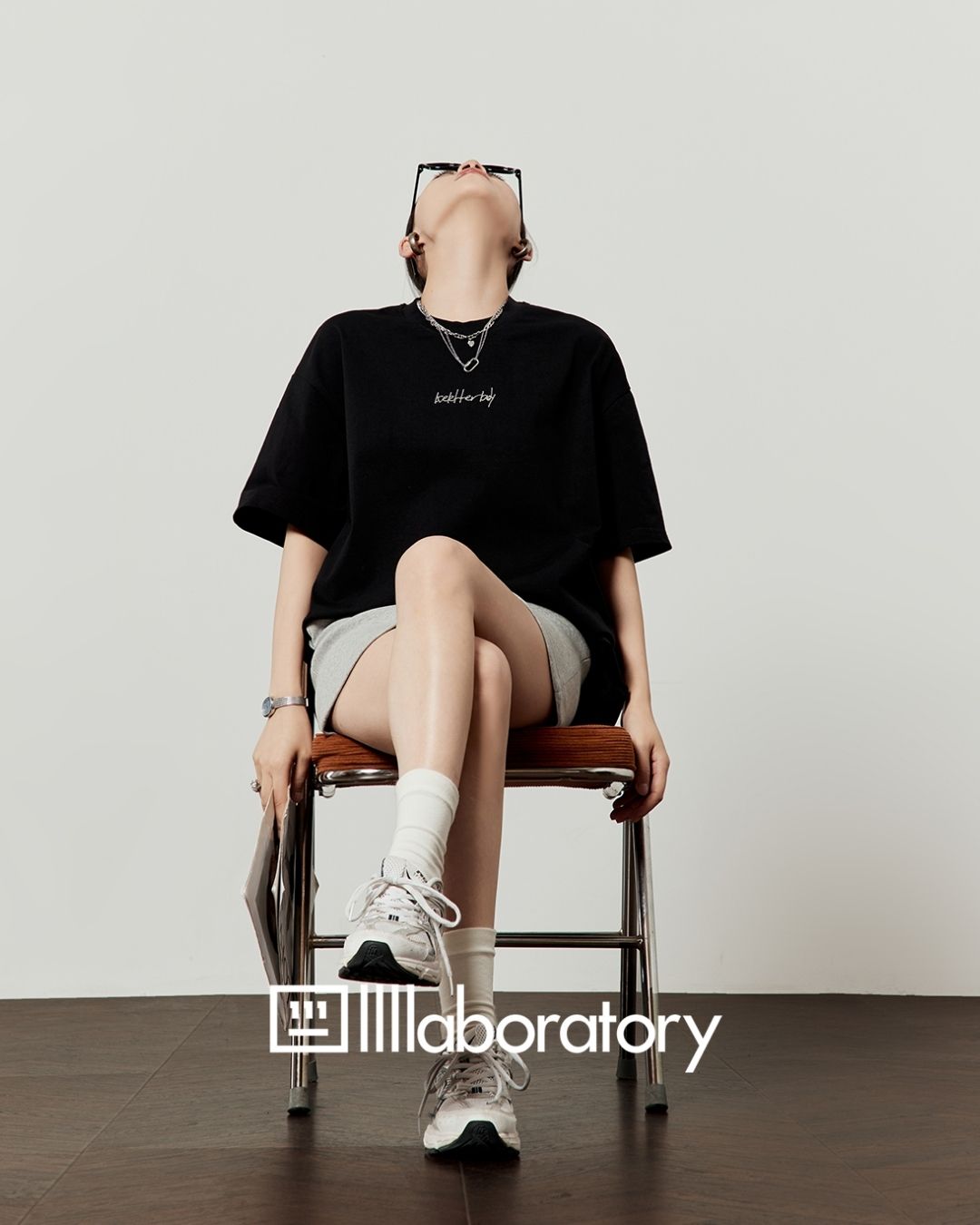 Multi-print Oversized T-shirt　TP057