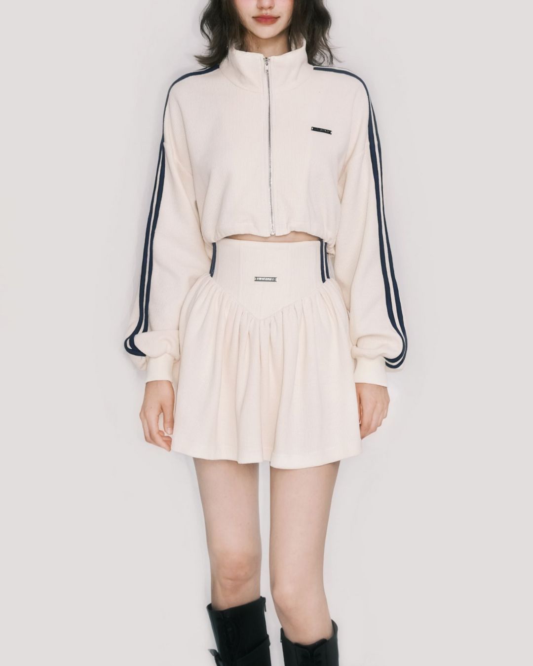 Sideline Cropped Sporty Tops　TP017