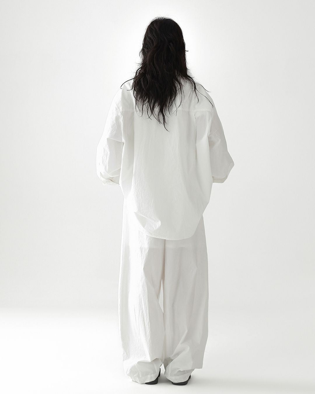 Oversized Cotton Set-up Shirt　TP055