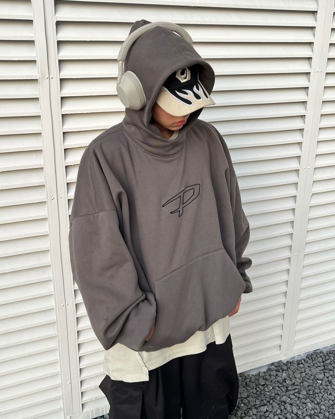 Back Print Design Hoodie　TP012