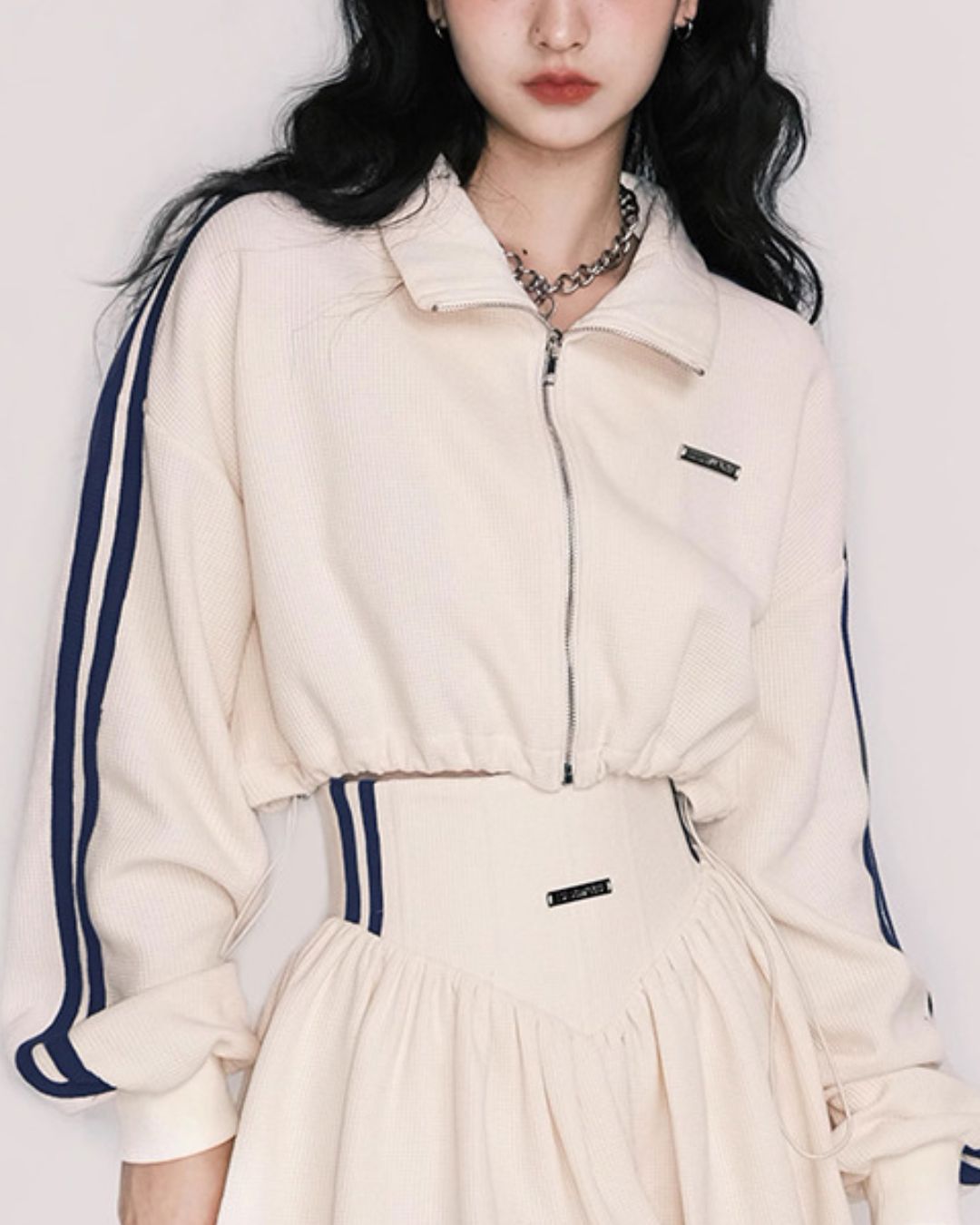 Sideline Cropped Sporty Tops　TP017